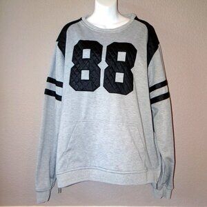 37INC Gray & Black 88 Sweatshirt Size XL